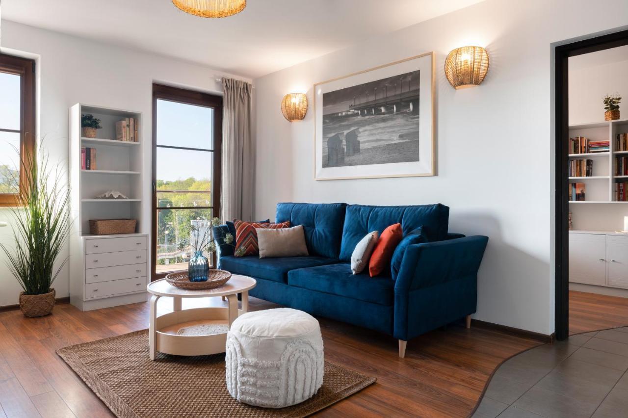 Apartamento Blue Mare Jagiellonska Kladka Przy Morzu I Pkp Kołobrzeg Exterior foto